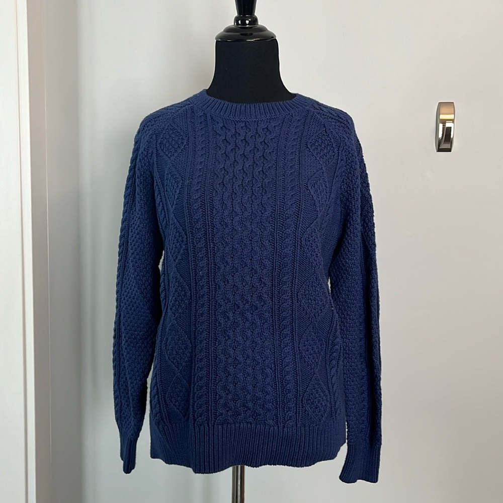 JCrew Boys Cable Knit Sweater